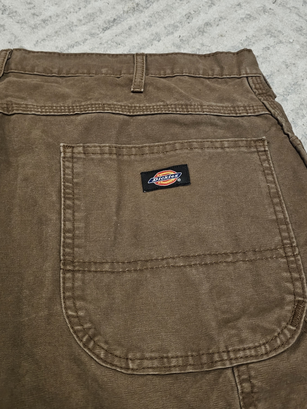 Dickies Men’s Brown Work Shorts - Utility Carpenter Style - Picture 3 of 8